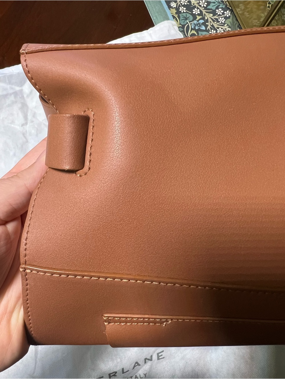 Everlane Brown Leather Tote Bag - Picture 7 of 15
